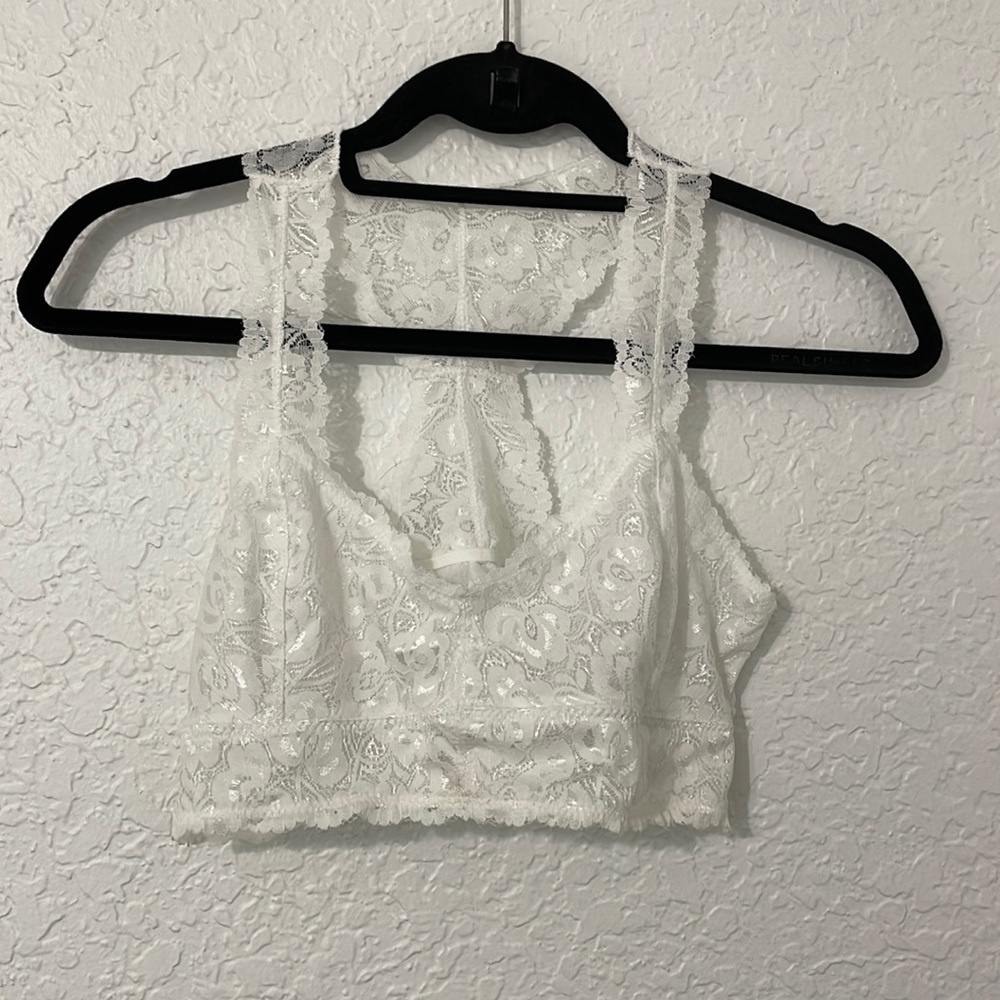 Bralette 🤍 white lace